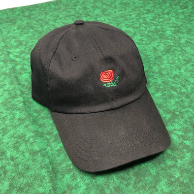 Rose Hat - Black