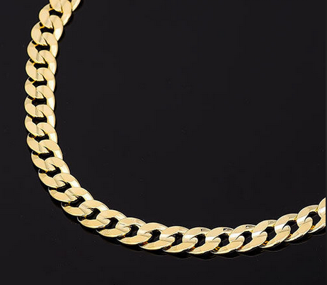 24" Gold Plated Cuban Link Chain